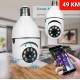 PTZ kamera sijalica E27 Rotirajuca WiFi kamera
